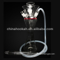 New design glass hookah shisha/nargile/water pipe/hubbly bubbly with good quality CH8005